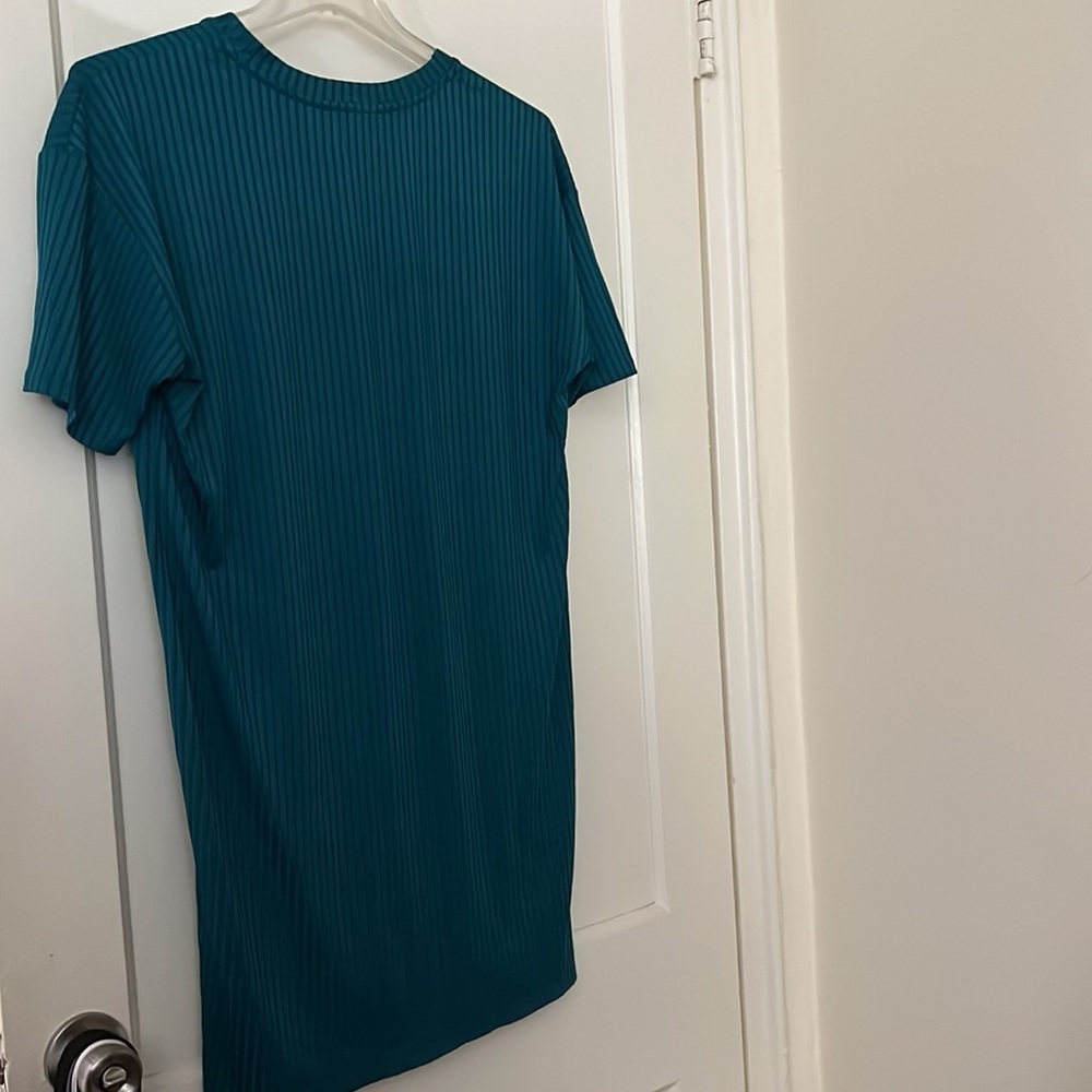 Catherine malandrino green oversized top/ dress size: M - Picture 5 of 7